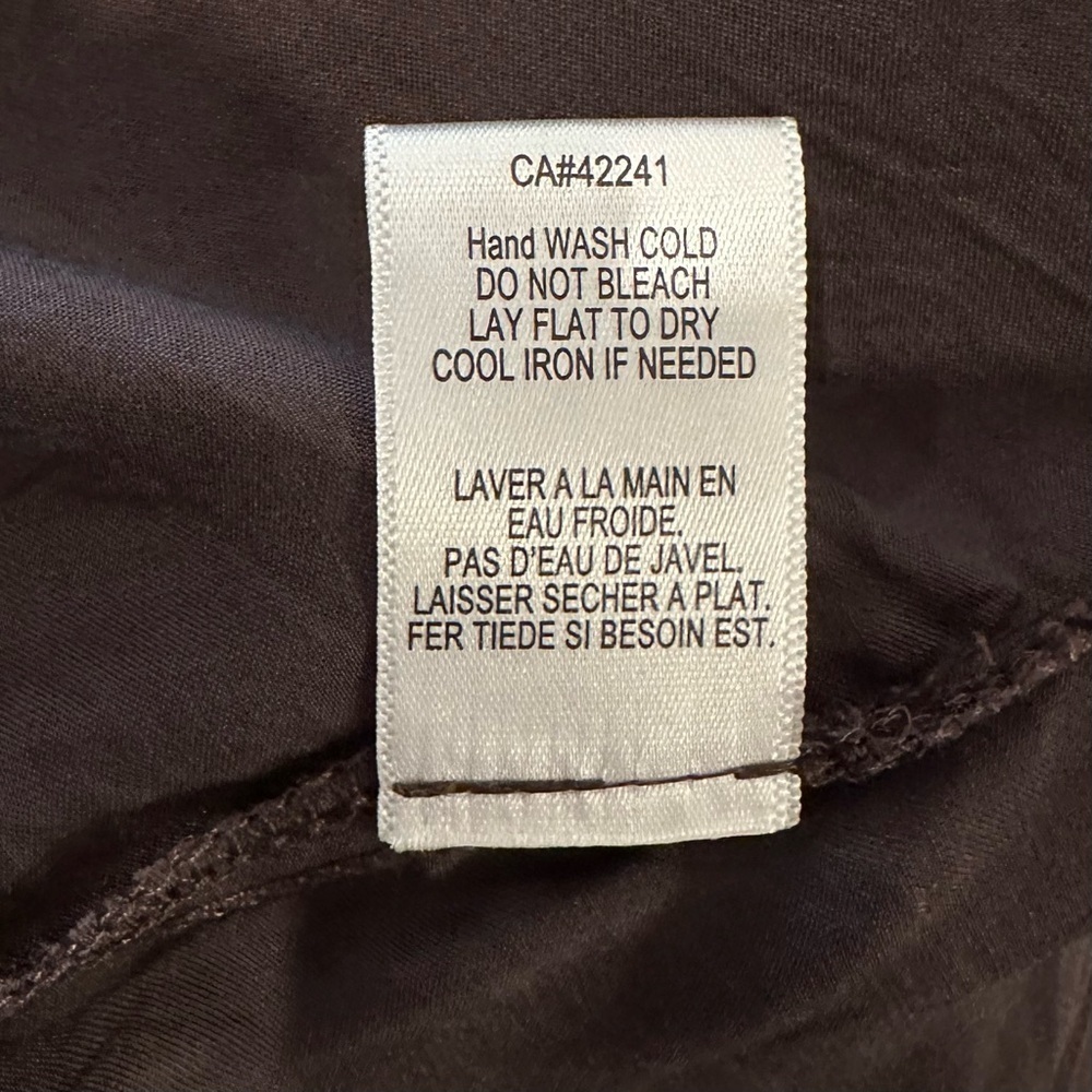 Young Fabulous & Broke Jameson Dress L Wrap Mini Slip Mini Chocolate Brown - Picture 12 of 13